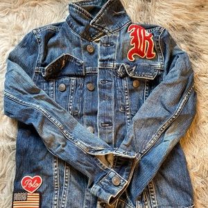 Authentic Polo Jean Jacket with Original Patches.
